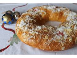 Roscón de reyes natural