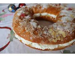 Roscón de reyes relleno